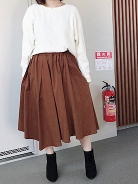 ゆあ。さん（レディース・158cm）の秋コーディネート