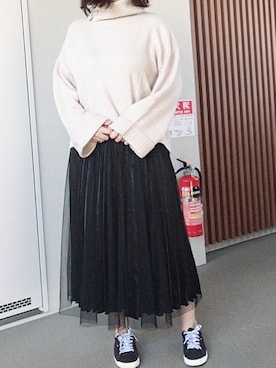 ゆあ。さん（レディース・158cm）の秋コーディネート