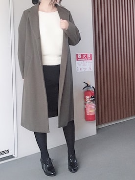 ゆあ。さん（レディース・158cm）の冬コーディネート