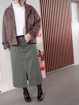 ゆあ。さん（レディース・158cm）の冬コーディネート