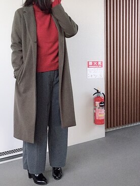 ゆあ。さん（レディース・158cm）の冬コーディネート