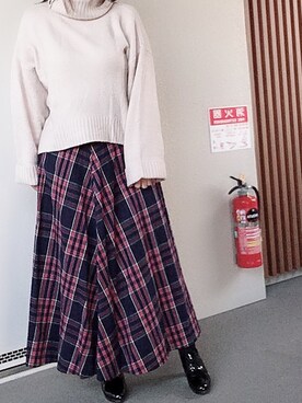 ゆあ。さん（レディース・158cm）の冬コーディネート