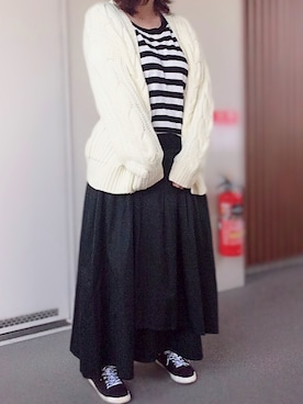 ゆあ。さん(レディース・158cm)の冬コーディネート