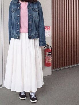 ゆあ。さん（レディース・158cm）の春コーディネート