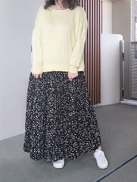 ゆあ。さん(レディース・158cm)の春コーディネート