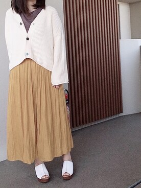 ゆあ。さん（レディース・158cm）の春コーディネート