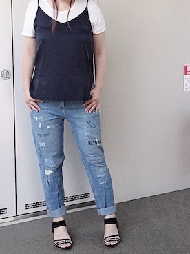 ゆあ。さん（レディース・158cm）の春コーディネート