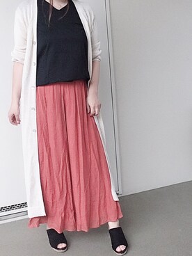 ゆあ。さん（レディース・158cm）の春コーディネート