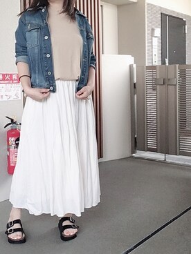 ゆあ。さん（レディース・158cm）の夏コーディネート