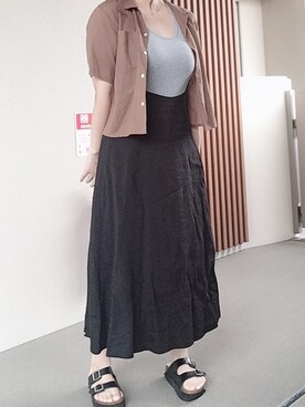 ゆあ。さん(レディース・157cm)の夏コーディネート