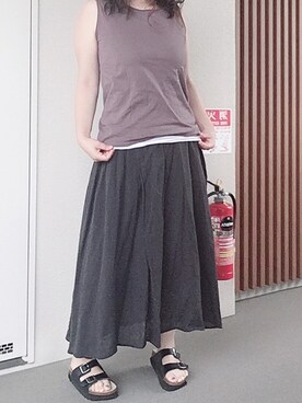 ゆあ。さん（レディース・157cm）の夏コーディネート