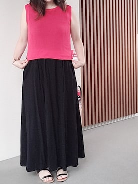 ゆあ。さん（レディース・158cm）の夏コーディネート