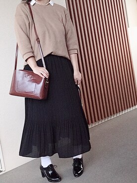 ゆあ。さん(レディース・158cm)の秋コーディネート