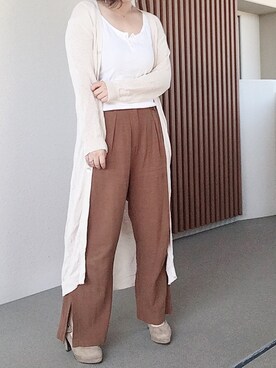 ゆあ。さん（レディース・158cm）の秋コーディネート