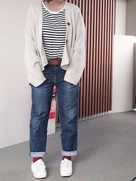 ゆあ。さん（レディース・158cm）の秋コーディネート