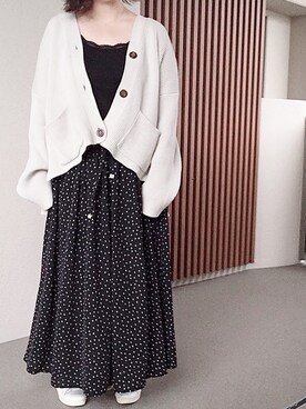 ゆあ。さん（レディース・158cm）の秋コーディネート