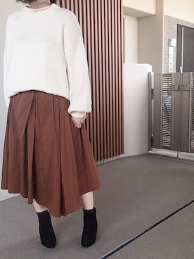 ゆあ。さん（レディース・158cm）の秋コーディネート