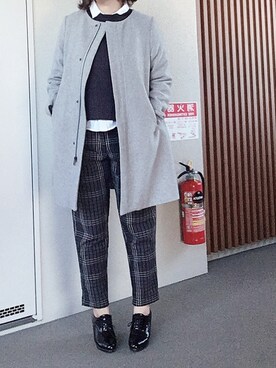ゆあ。さん（レディース・158cm）の秋コーディネート