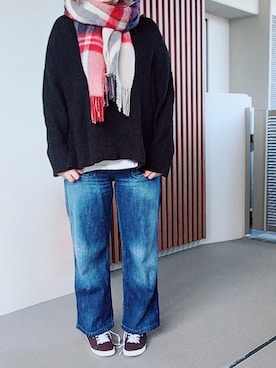 ゆあ。さん(レディース・158cm)の冬コーディネート