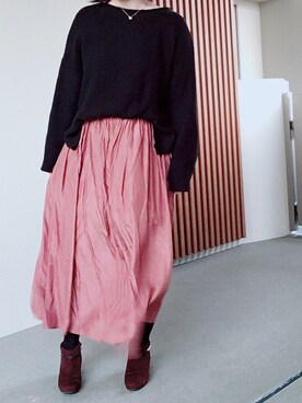 ゆあ。さん(レディース・158cm)の冬コーディネート