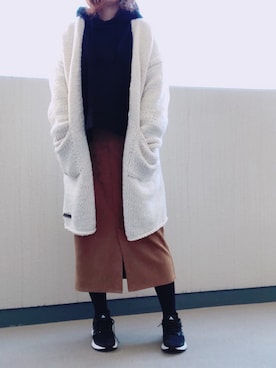 ゆあ。さん（レディース・158cm）の冬コーディネート