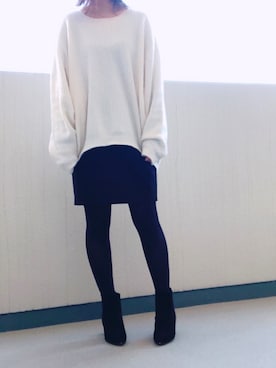 ゆあ。さん（レディース・158cm）の冬コーディネート