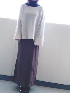 ゆあ。さん（レディース・158cm）の冬コーディネート