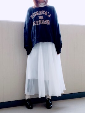 ゆあ。さん(レディース・158cm)の冬コーディネート