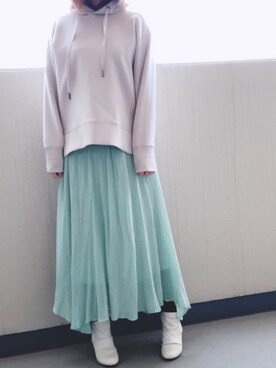 ゆあ。さん（レディース・158cm）の春コーディネート