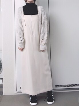 Simplicite シンプリシテェ のワンピース ドレスを使った人気ファッションコーディネート Wear