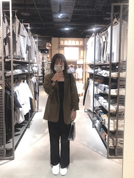 「MUJI」｜「アイテム（腕時計）」を使った、雕さん（レディース・161cm）の夏コーディネート