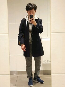はなまるさん（メンズ・172cm）の冬コーディネート
