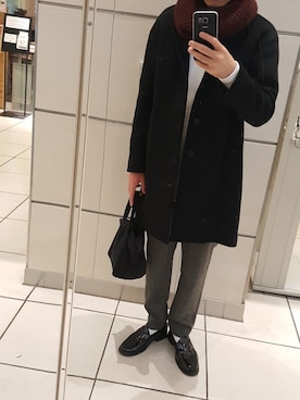 はなまるさん(メンズ・172cm)の冬コーディネート