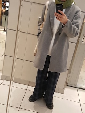 「AMERICAN HOLIC」｜はなまるさん（メンズ・172cm）の冬コーディネート