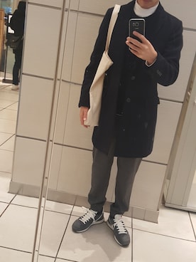 はなまるさん（メンズ・172cm）の冬コーディネート