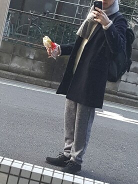 はなまるさん（メンズ・172cm）の冬コーディネート