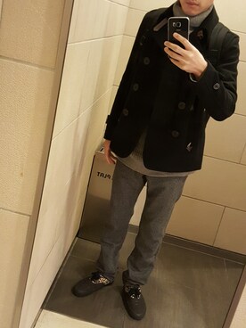 はなまるさん（メンズ・172cm）の冬コーディネート