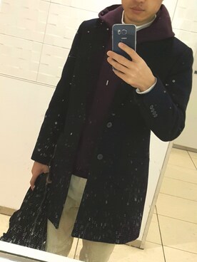 はなまるさん（メンズ・172cm）の冬コーディネート