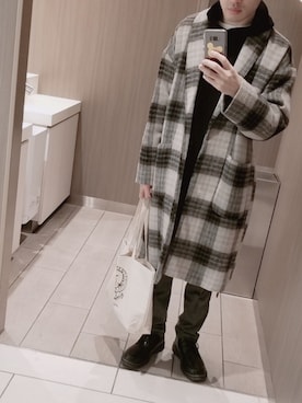 はなまるさん（メンズ・172cm）の冬コーディネート