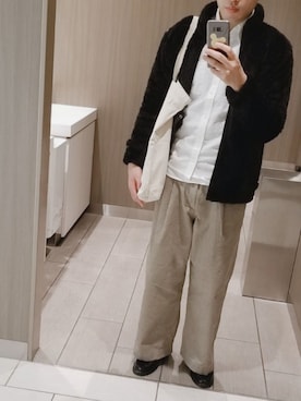 「WORK NOT WORK URBAN RESEARCH（ワークノットワークアーバンリサーチ）のアイテム（その他アウター）」を使った、はなまるさん（メンズ・172cm）の冬コーディネート