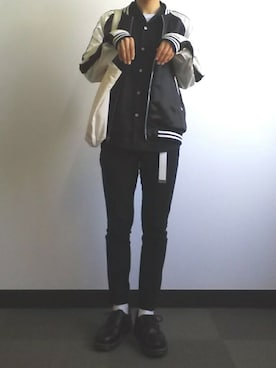 「wearhalloween2017」｜「アイテム（ブルゾン）」を使った、√17さん（メンズ・173cm）の秋コーディネート