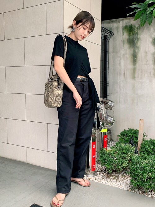 Erika Yamamoto Edie Tokyoのショルダーバッグを使ったコーディネート Wear