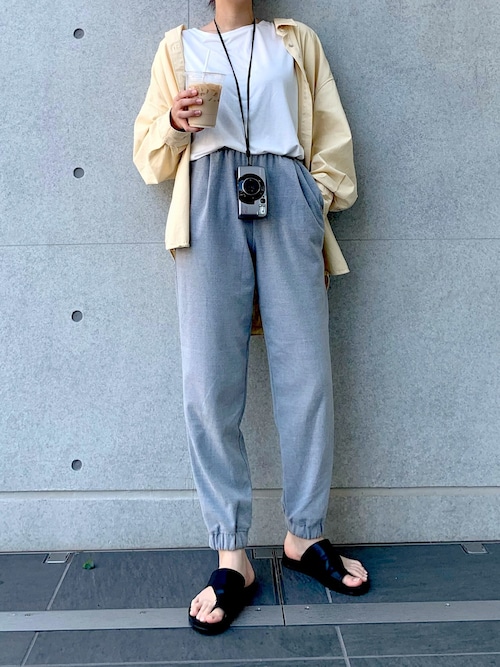 Erika Yamamoto Uniqloのshirts を使ったコーディネート Wear