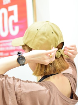 「手洗いＯＫ」｜14+ イオンモール多摩平の森店 スタッフさん（レディース・160cm）の夏コーディネート