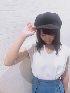 「ete（エテ）のアイテム（リング）」を使った、14+ イオンモール多摩平の森店 スタッフさん（レディース・155cm）の夏コーディネート