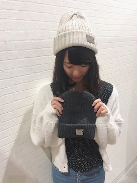 「アイテム（ゴールド系）」を使った、14+ イオンモール多摩平の森店 スタッフさん（レディース・155cm）の秋コーディネート