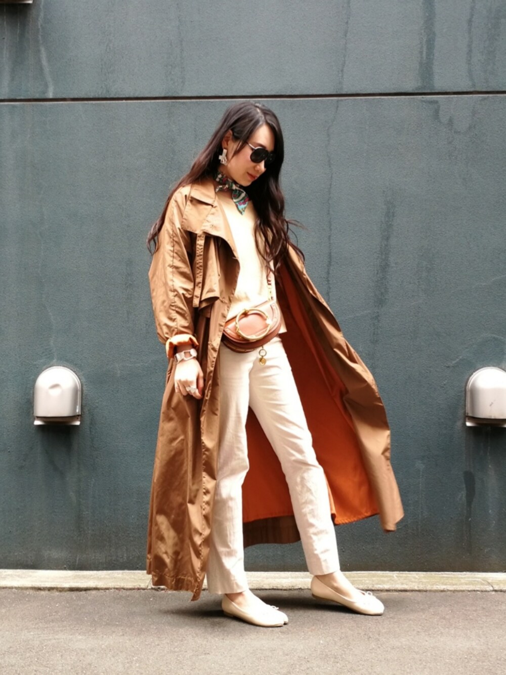 値下げ中⭐️Ameri SHAKA SHAKA OVER TRENCH COAT Ameri（アメリ）の「SHAKA SHAKA OVER TRENCH COAT（その他