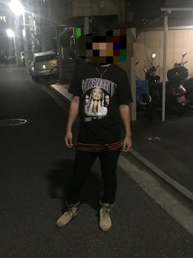 「jiggys shop（ジギーズショップ）のアイテム（スラックス）」を使った、takayuki.さん（メンズ・179cm）の秋コーディネート