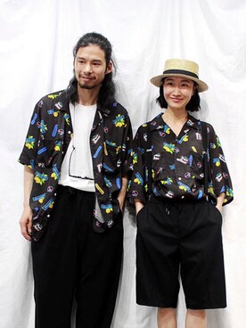 岛石小川さんのコーディネート