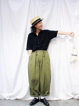 岛石小川さんのコーディネート